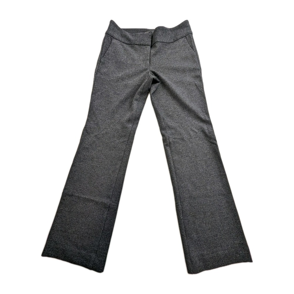 Ann Taylor Factory Dark Grey Stretch Dress Pants Women's Size 6
